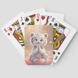 Baraja De Cartas Oración de Serene: Club del Tigre Blanco en Lotus