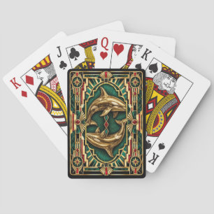 Baraja De Cartas Orca, Arte Deco Vida Silvestre