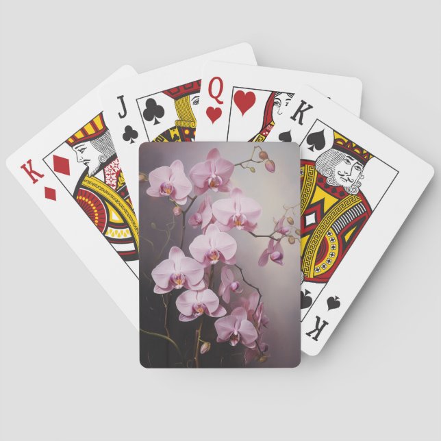 Baraja De Cartas Orchids (Reverso)