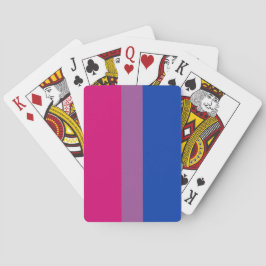 Baraja De Cartas Orgullo bisexual (Bandera Bi)