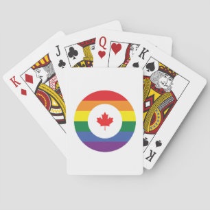 Baraja De Cartas Orgullo gay de Canadá