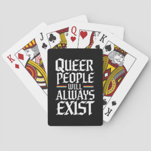 Baraja De Cartas Orgullo gay siempre existirá gente queer