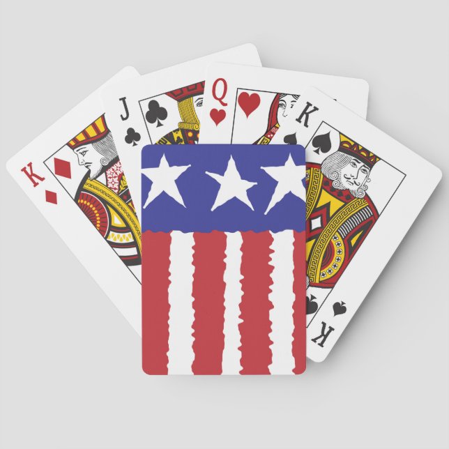 Baraja De Cartas Orgullo patriótico (Reverso)