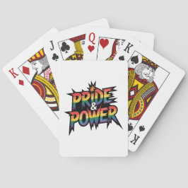 Baraja De Cartas Orgullo y Poder LGBTQ