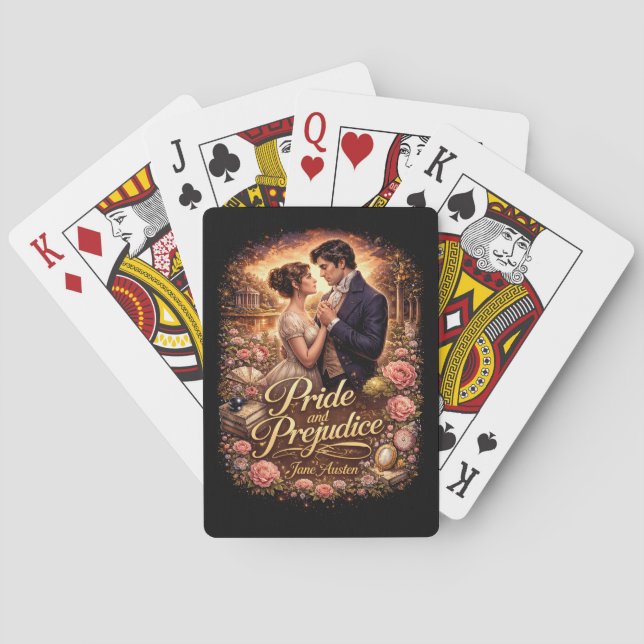 Baraja De Cartas Orgullo y Prejuicio (Reverso)