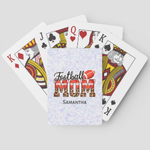 Baraja De Cartas Orgullosa Madre del Fútbol: Entusiasta del Día del