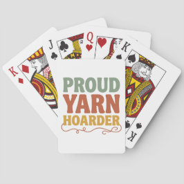 Baraja De Cartas Orgulloso Acumulador de Hilos Divertido Tejido