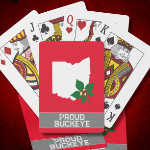 Baraja De Cartas Orgulloso Buckeye Ohio