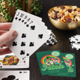 Baraja De Cartas Orgulloso e irlandés St Patrick Personalizado LGBT