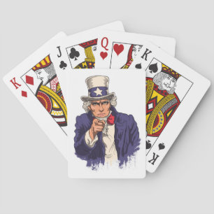 Baraja De Cartas Orgullosos Estados Unidos de América EE. UU. Te Qu