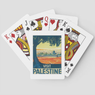 Baraja De Cartas Oriente Medio de Palestina Vintage