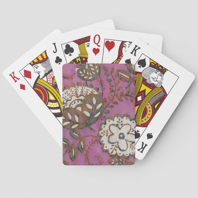 Baraja De Cartas Ornamento radiante I (Reverso)