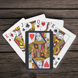 Baraja De Cartas Ornate Heart Queen Red Hearts Black Bicycle Playin