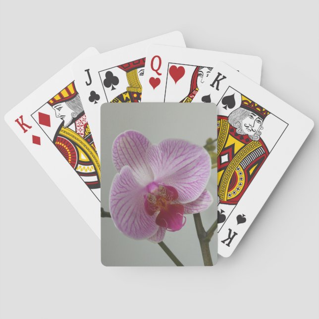 Baraja De Cartas Orquídea (Reverso)