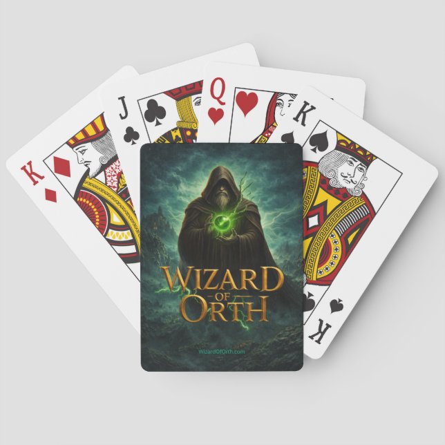 Baraja De Cartas Orth World Lore Notebook (Reverso)