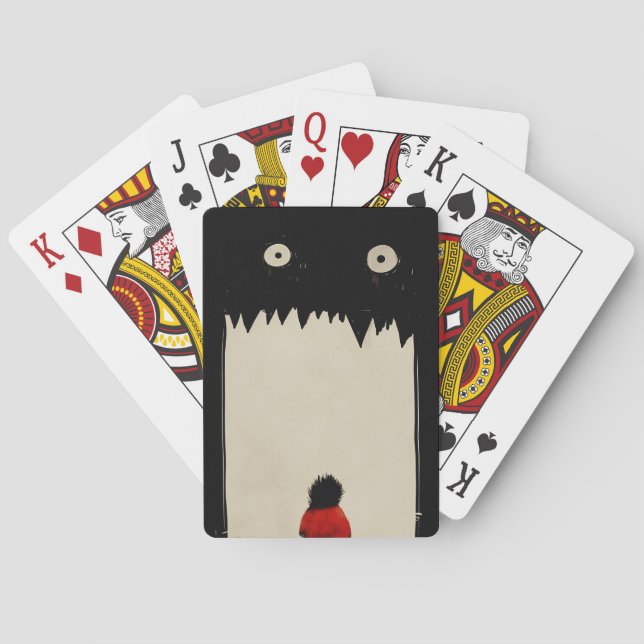 Baraja De Cartas Oscurece al monstruo (Reverso)