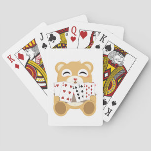 Baraja De Cartas Oso de bebé sonriente lindo