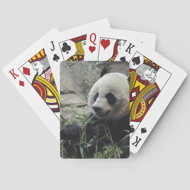 Baraja De Cartas Oso de panda chino gigante (Reverso)