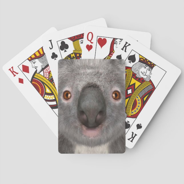 Baraja De Cartas Oso Koala (Reverso)