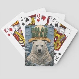 Baraja De Cartas Oso Polar Costa Ártica POPCUT
