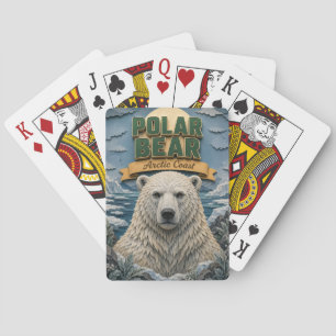 Baraja De Cartas Oso Polar Costa Ártica POPCUT