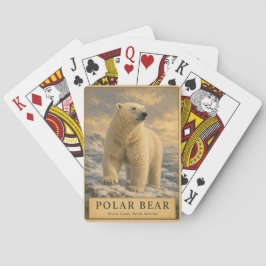 Baraja De Cartas Oso Polar Costa Ártica VINTAGE