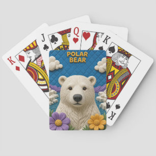 Baraja De Cartas Oso Polar Orilla Helada Moderno KlayKoo
