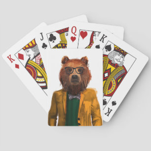 Baraja De Cartas Oso vestido mejor
