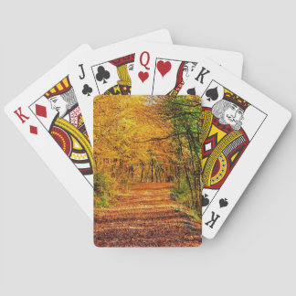 Baraja De Cartas Otoño