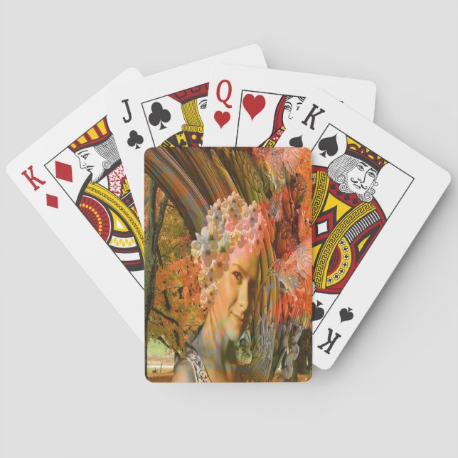 Baraja De Cartas Otoño (Reverso)