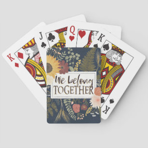 Baraja De Cartas Otoño Romance IV   Pertenecemos juntos