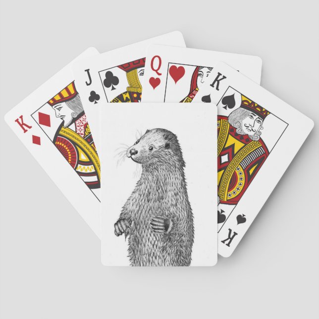 Baraja De Cartas Otter (Reverso)