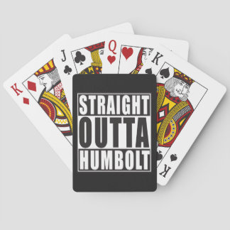 Baraja De Cartas Outta recto Humbolt California