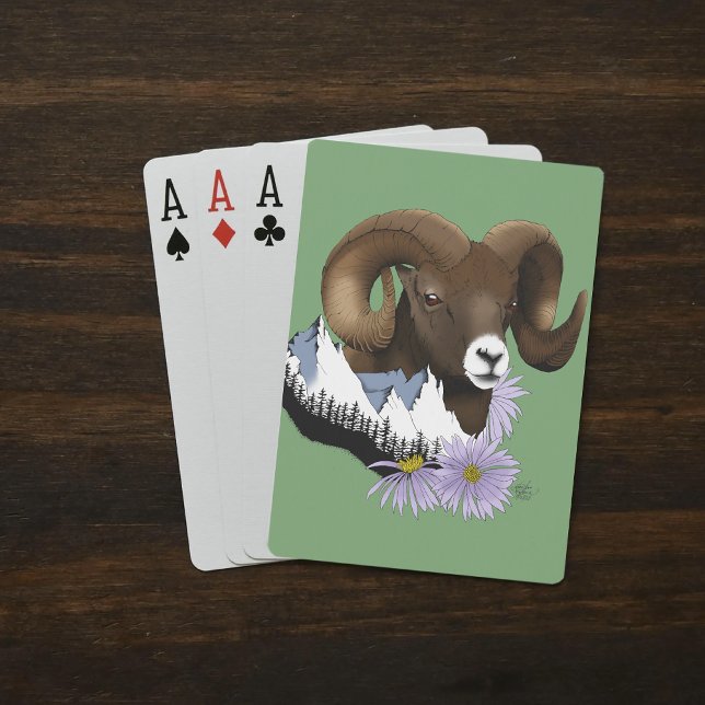 Baraja De Cartas Oveja de cuernos grandes (Subido por el creador)