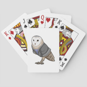 Baraja De Cartas Owl como secretario