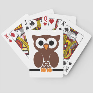 Baraja De Cartas Owl personalizado