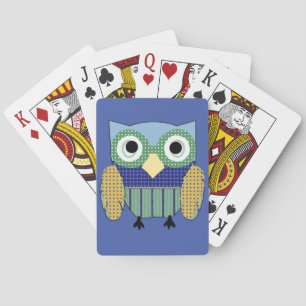 Baraja De Cartas Owl Poker Face