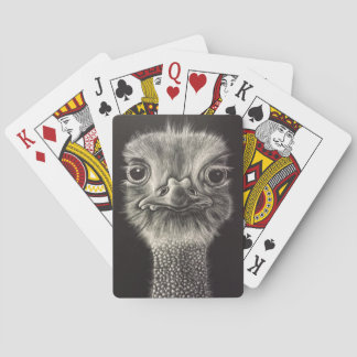 Baraja De Cartas Ozzy Ostrich playing cards