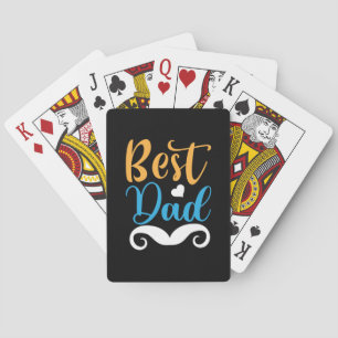 Baraja De Cartas Padre de regalos   Mejor papá