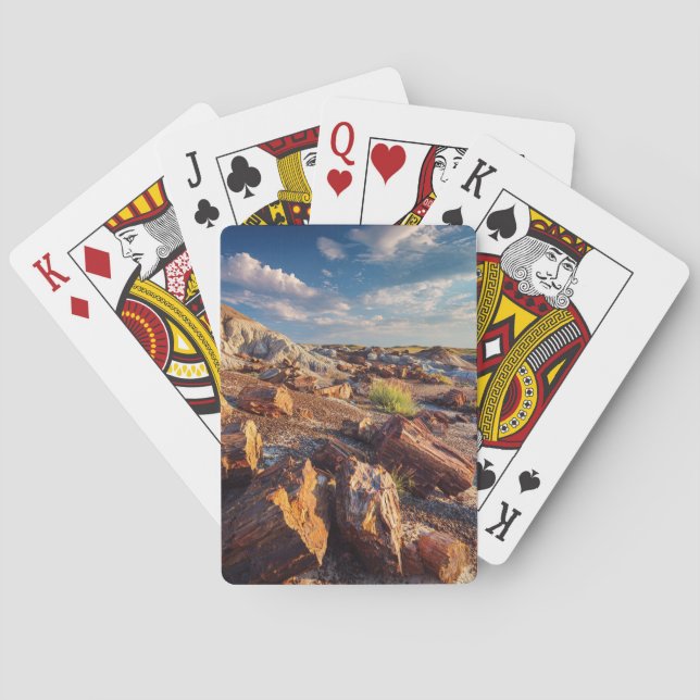 Baraja De Cartas Painted Desert Canyon Landscape Playing Cards (Reverso)
