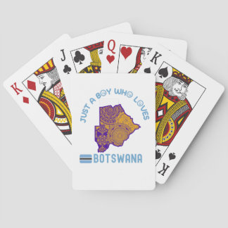Baraja De Cartas País africano de Botsuana