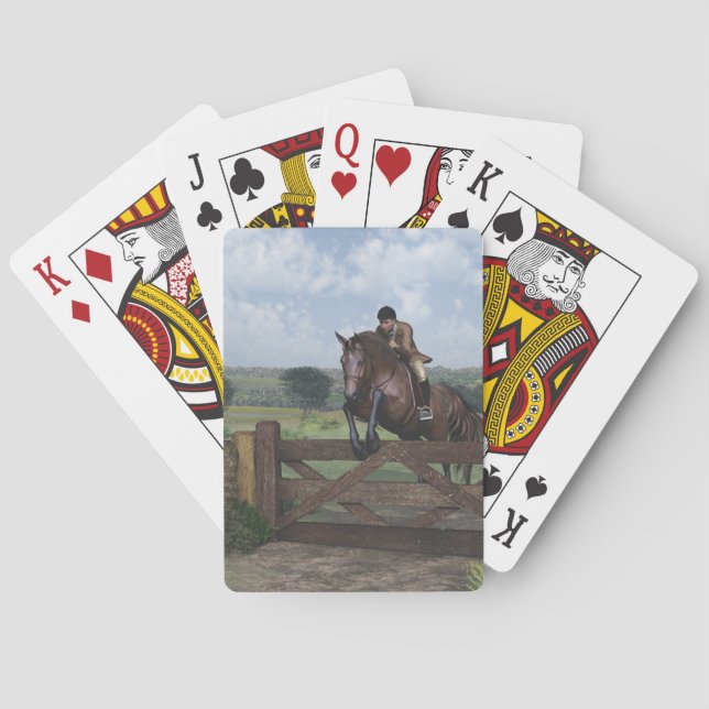 Baraja De Cartas País transversal - Saltando Tarjetas de Jugar Caba (Reverso)