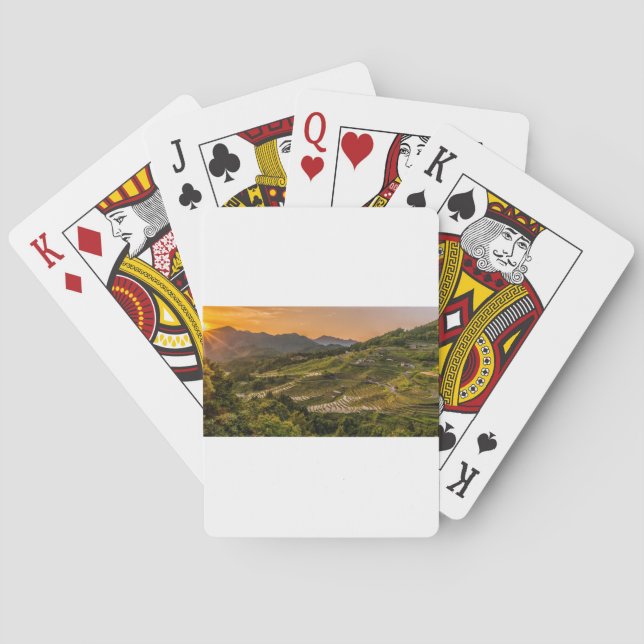 Baraja De Cartas Paisaje (Reverso)
