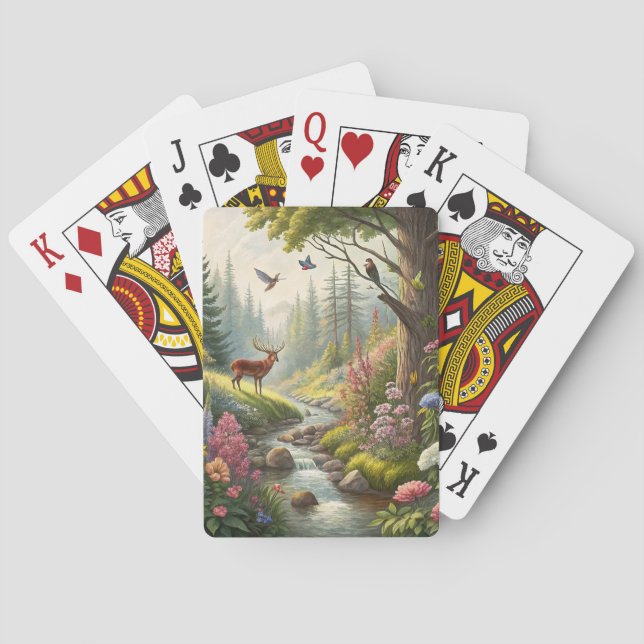 Baraja De Cartas Paisaje (Reverso)