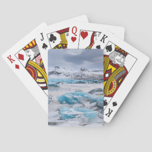 Baraja De Cartas Paisaje de hielo glaciar, Islandia