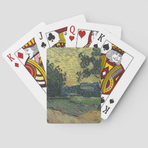 Baraja De Cartas Paisaje de Van Gogh al Crepúsculo