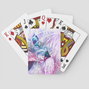 Baraja De Cartas Paisaje del gato Pastel