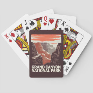 Baraja De Cartas Paisaje del Parque Nacional del Gran Cañón