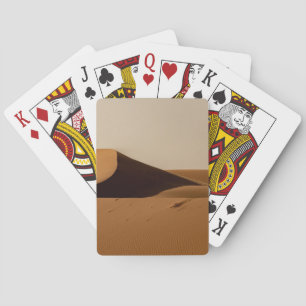 Baraja De Cartas Paisaje Desértico de Dunas de Arena