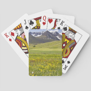 Baraja De Cartas Paisaje escénico del valle de Svarfadardalur